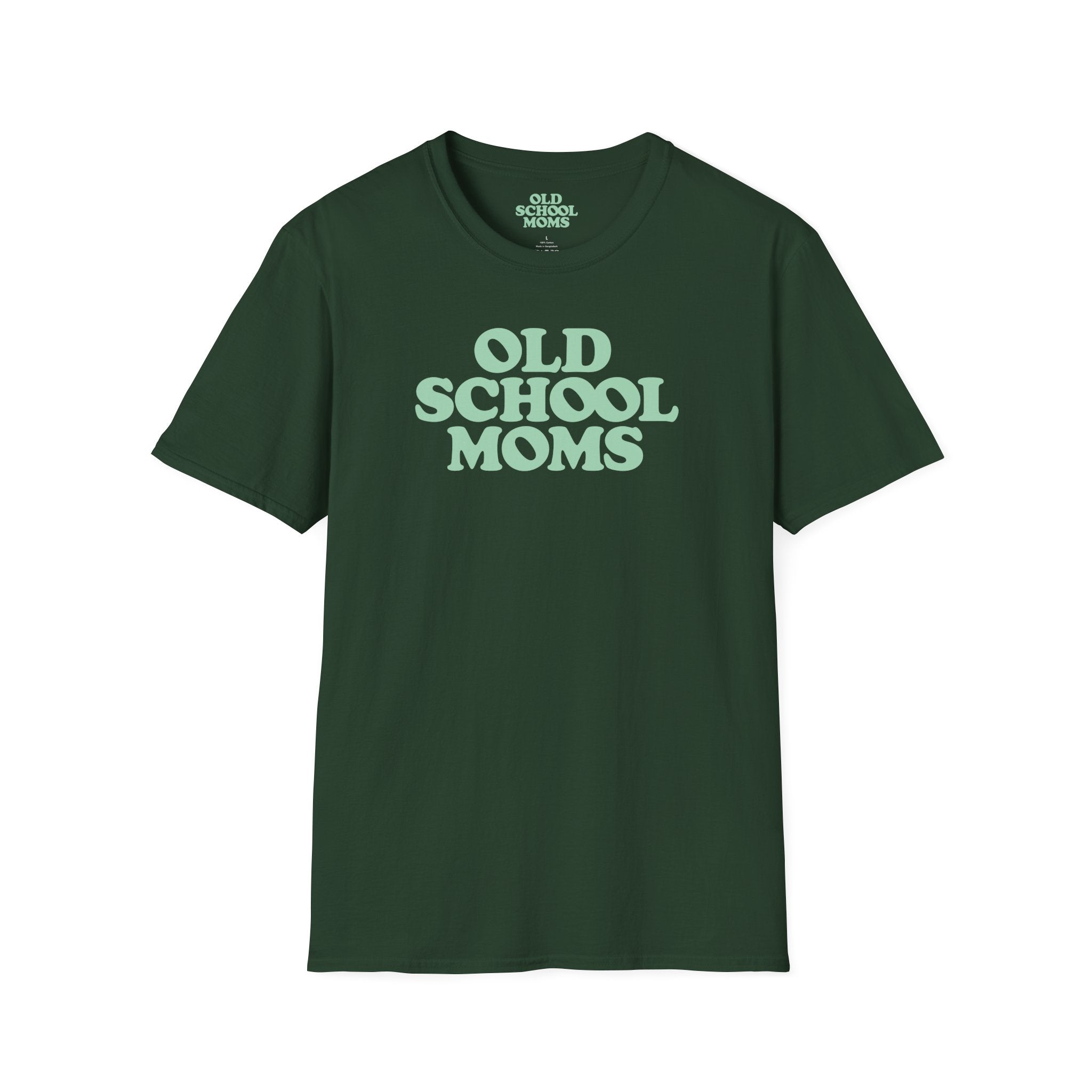 Old School Moms Logo Tee