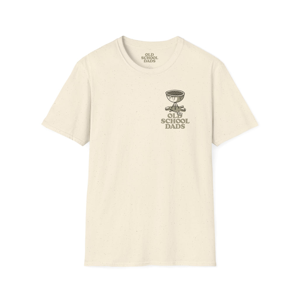 The Grillmaster Retro Tee - Natural