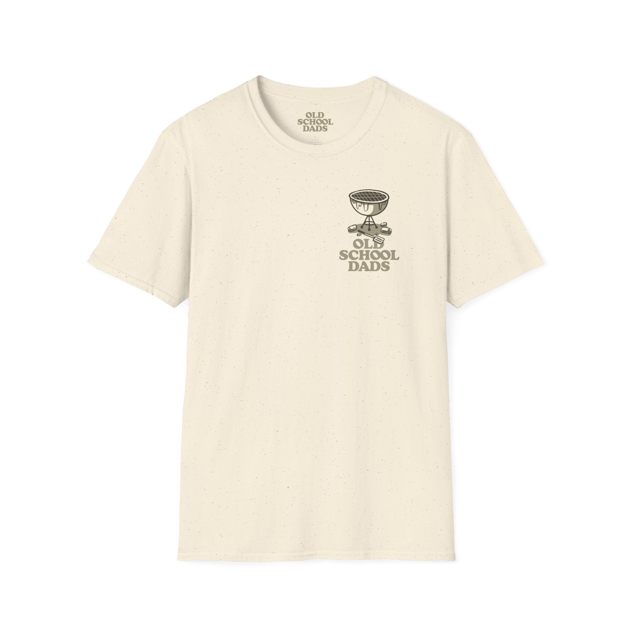The Grillmaster Retro Tee - Natural