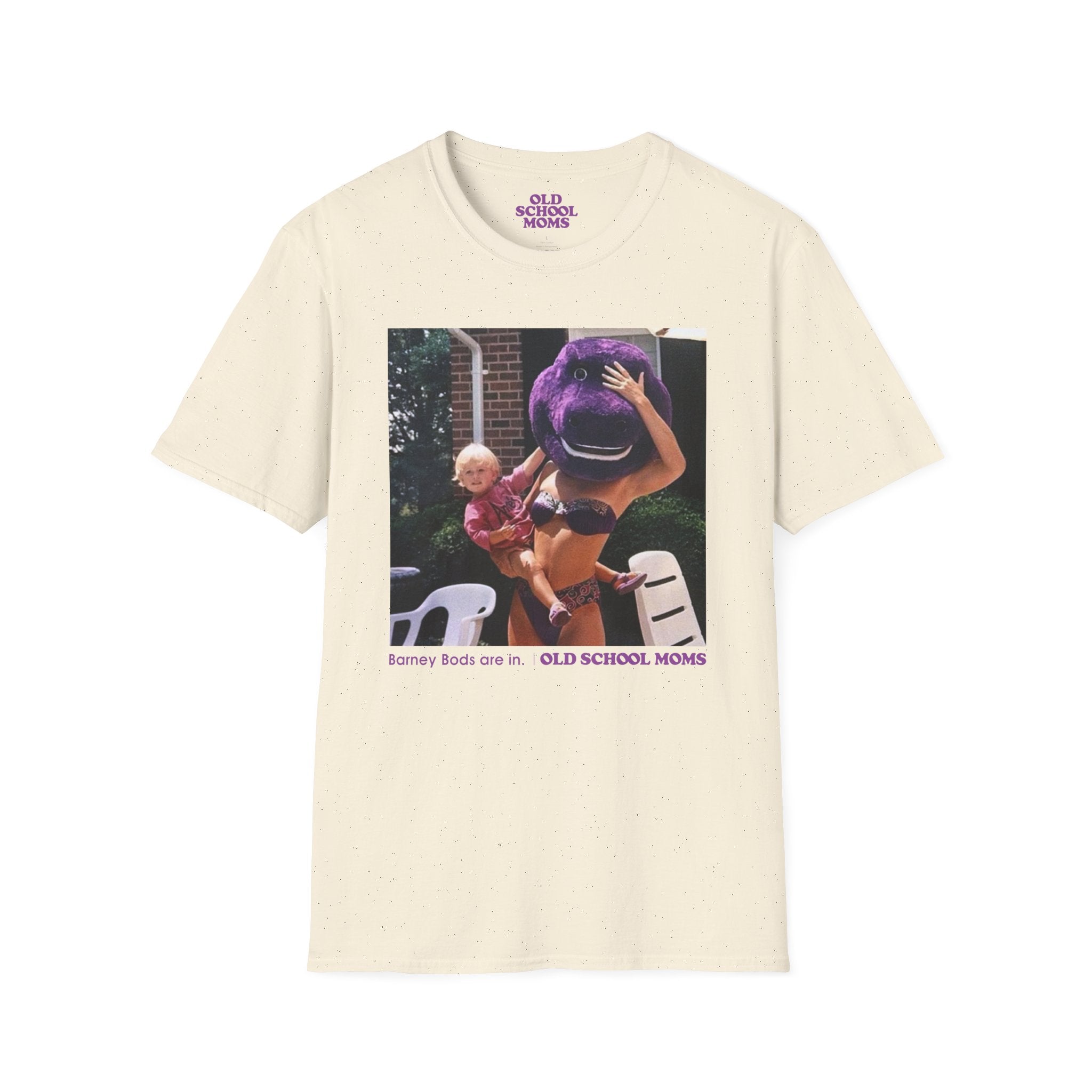 Old School Moms: The Barney Bod Tee