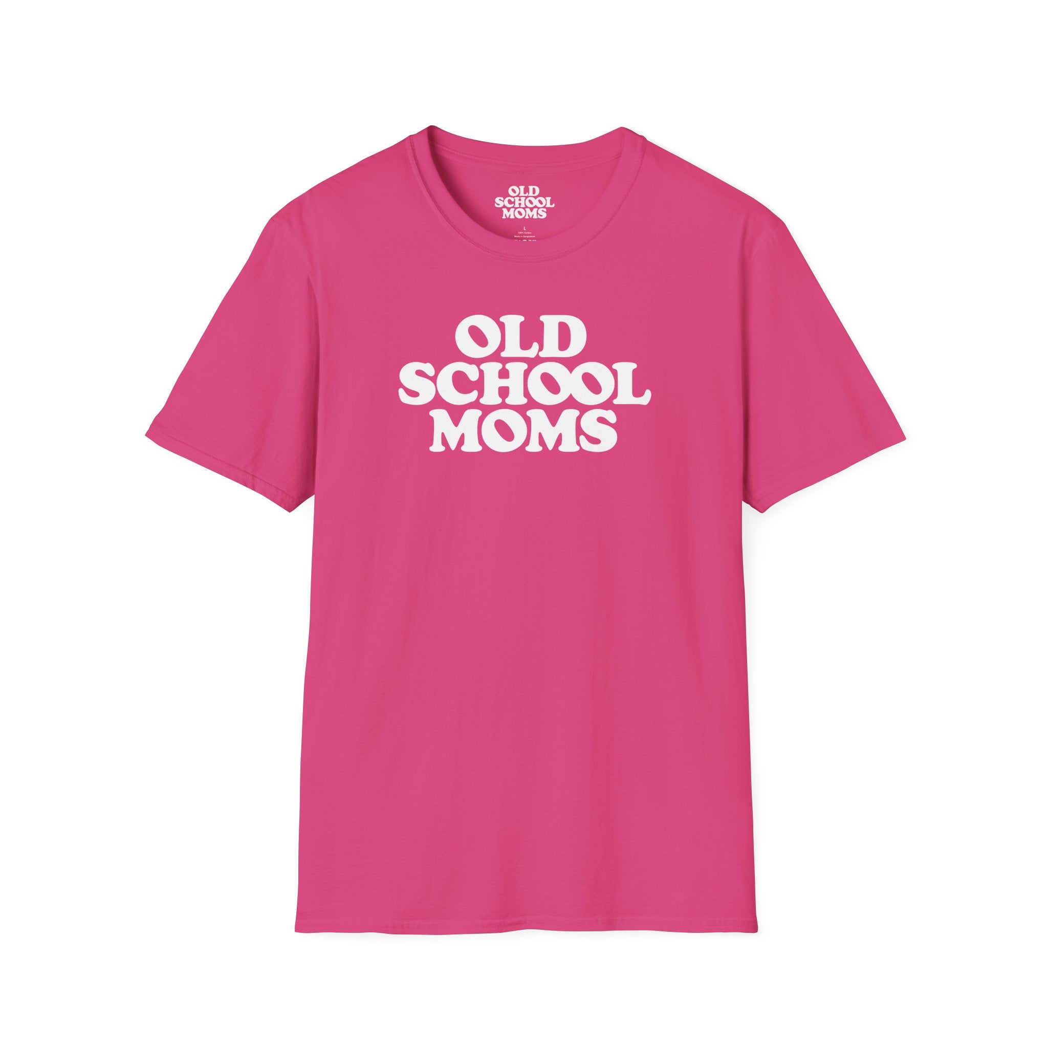 Old School Moms Logo Tee
