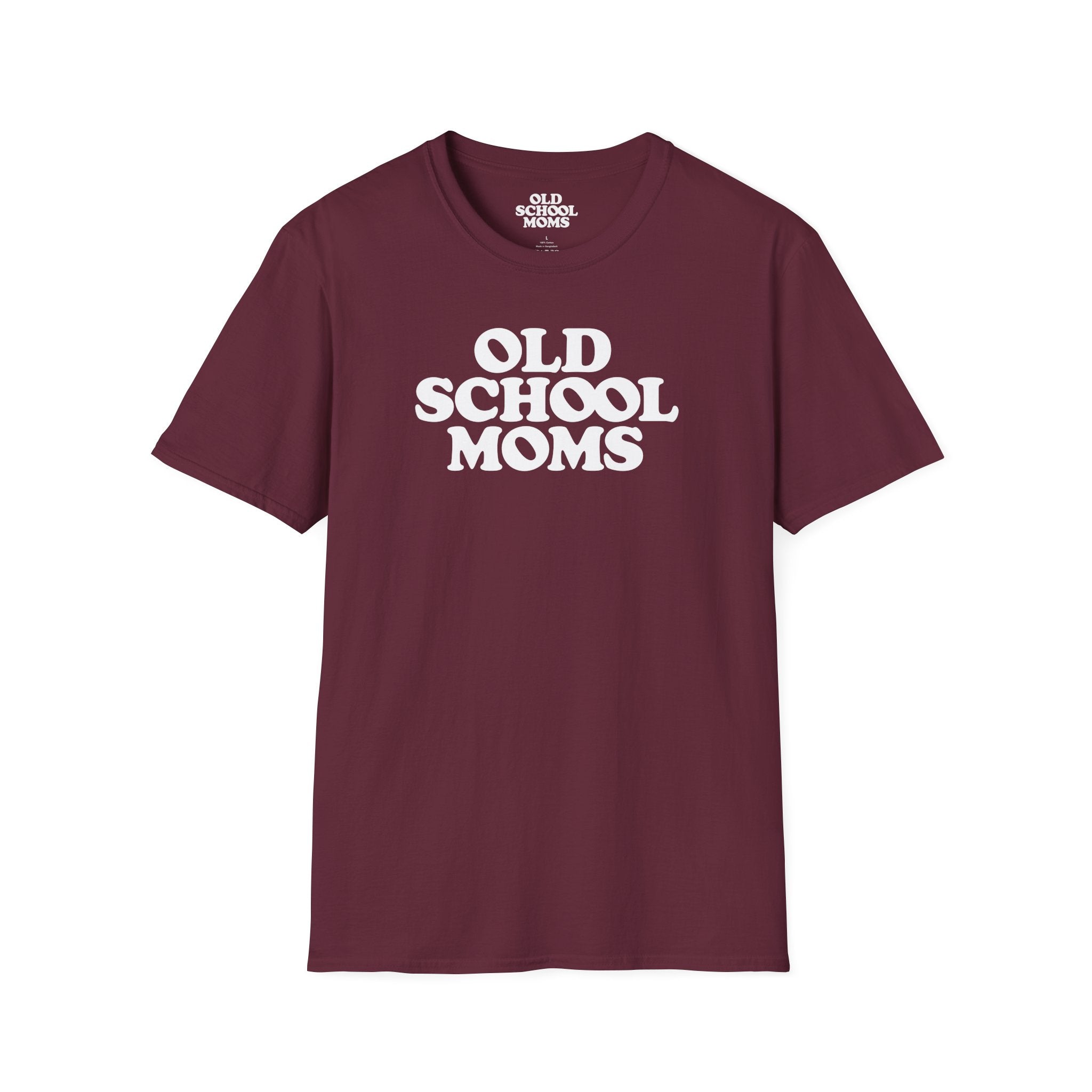 Old School Moms Logo Tee