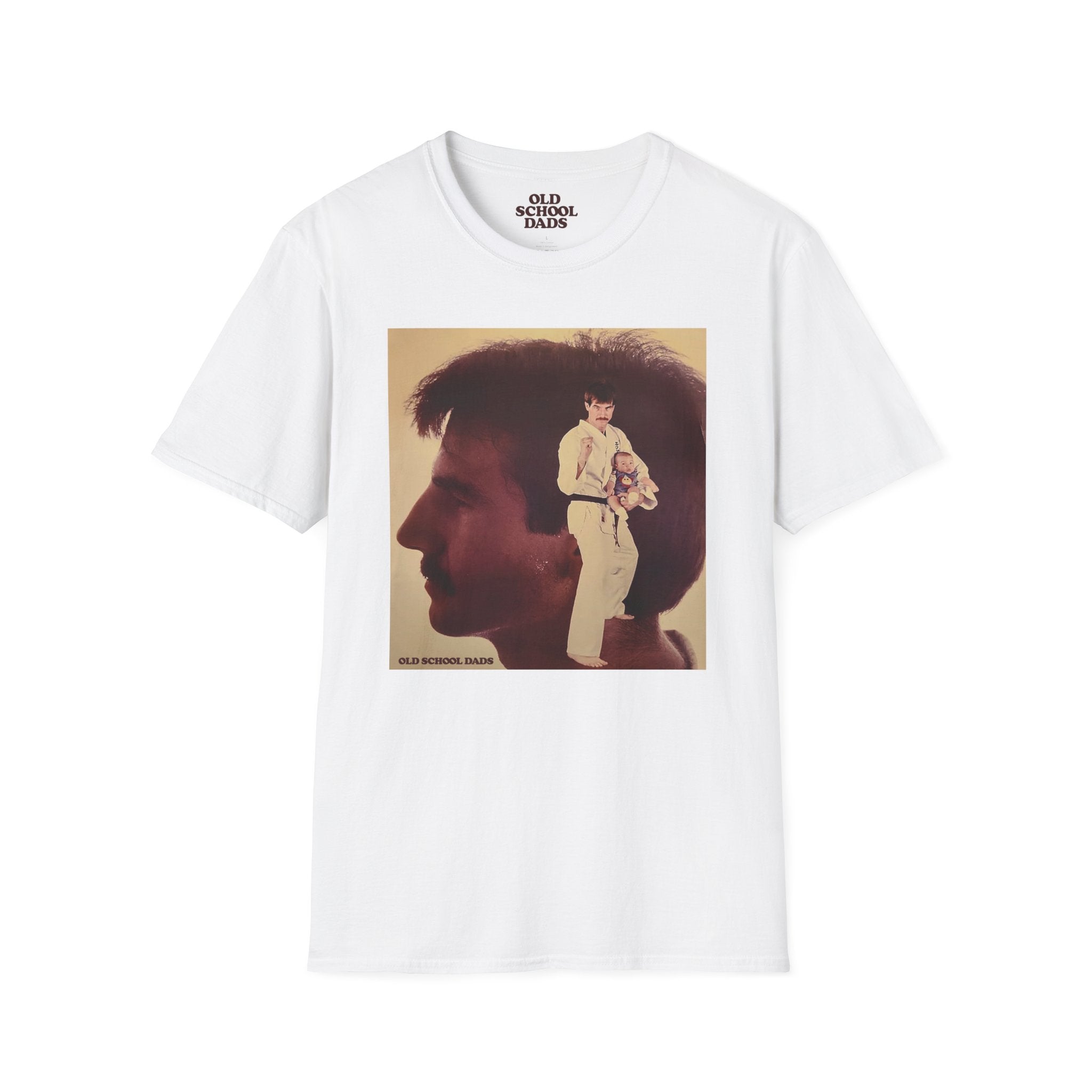 The Karate Dad Double-Exposure Vintage Tee