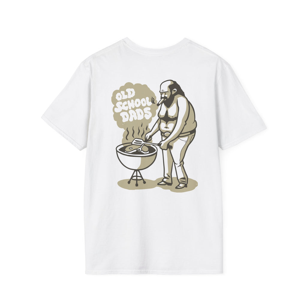 The Grillmaster Retro Tee - White