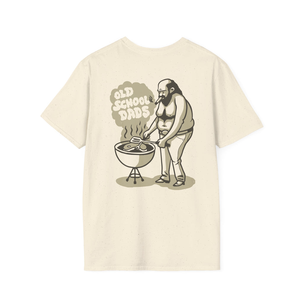 The Grillmaster Retro Tee - Natural