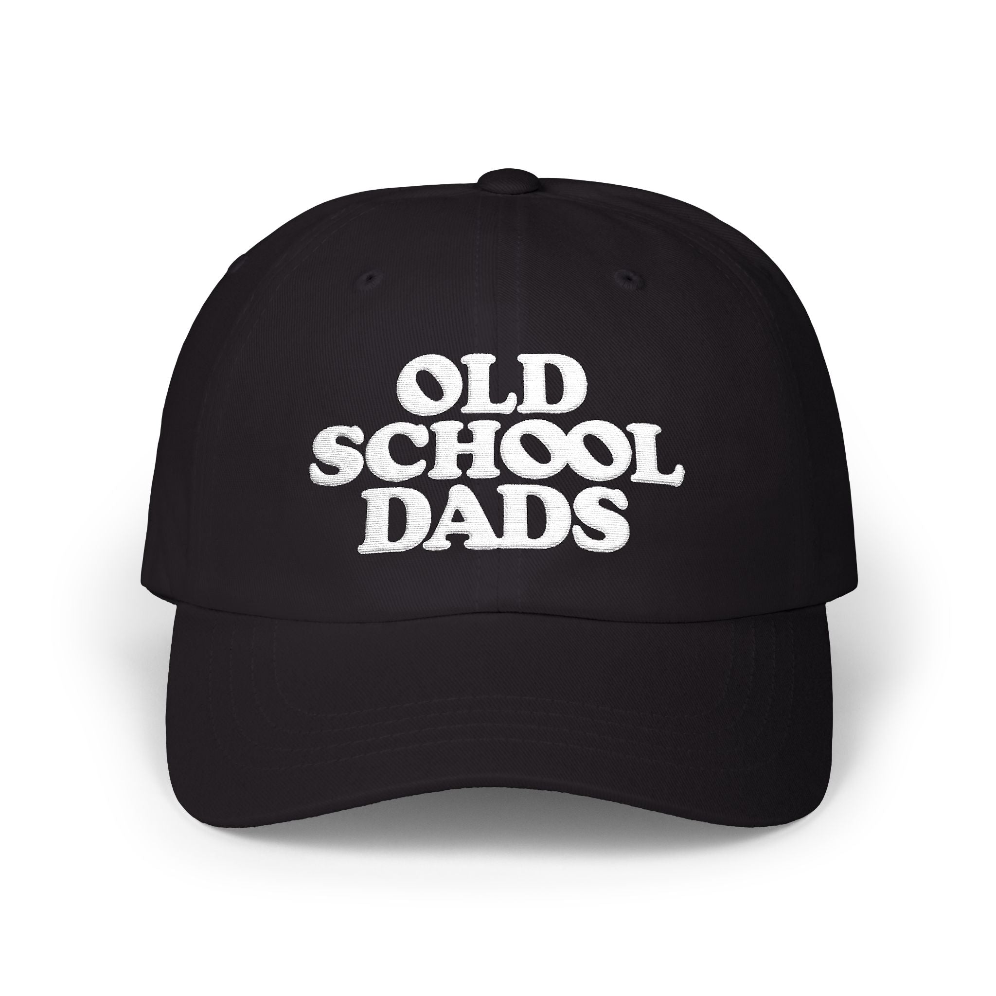 Old School Dads Hat - Black