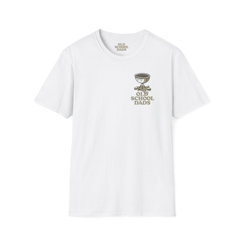 The Grillmaster Retro Tee - White