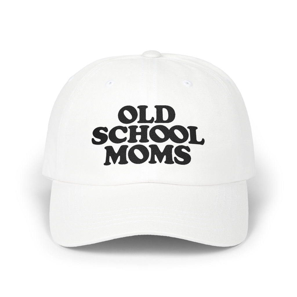 Old School Moms Hat - White